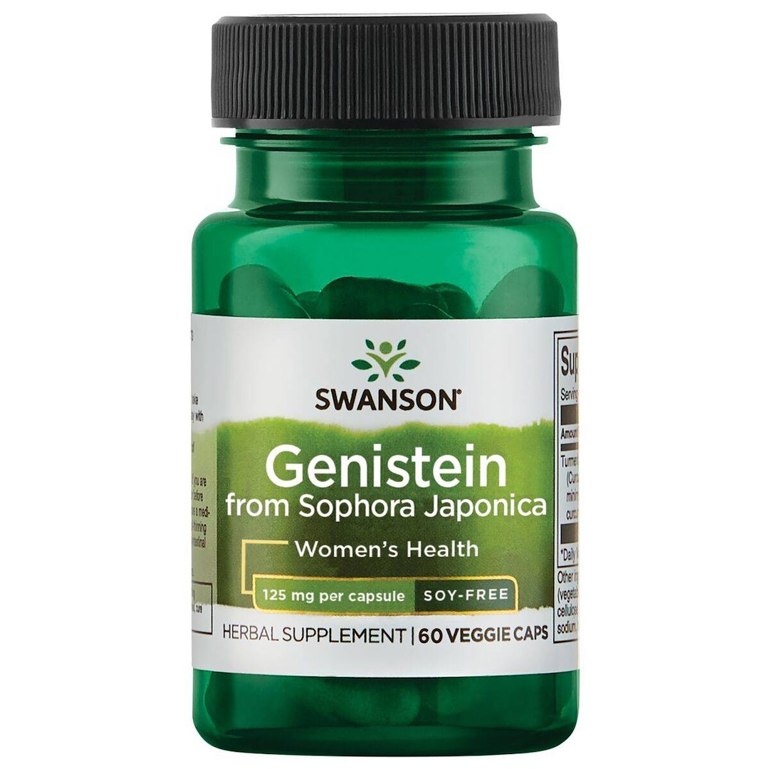 Swanson Genistein Jaapani soforast 125 mg 60 kapslit