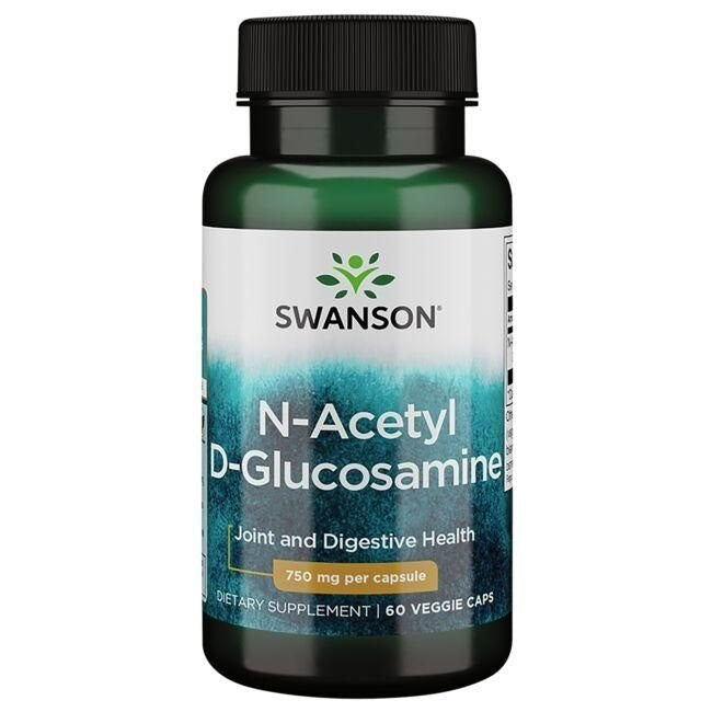 Swanson NAG N-A-G - N-atsetüül-D-glükoosamiin 750 mg 60 kapslit