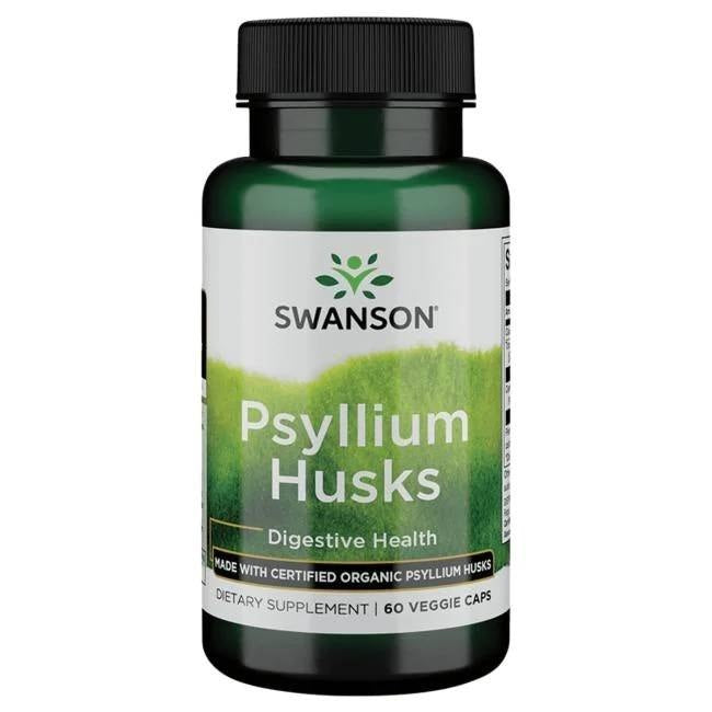 Swanson Psyllium Husk 625 mg 60 kapslit