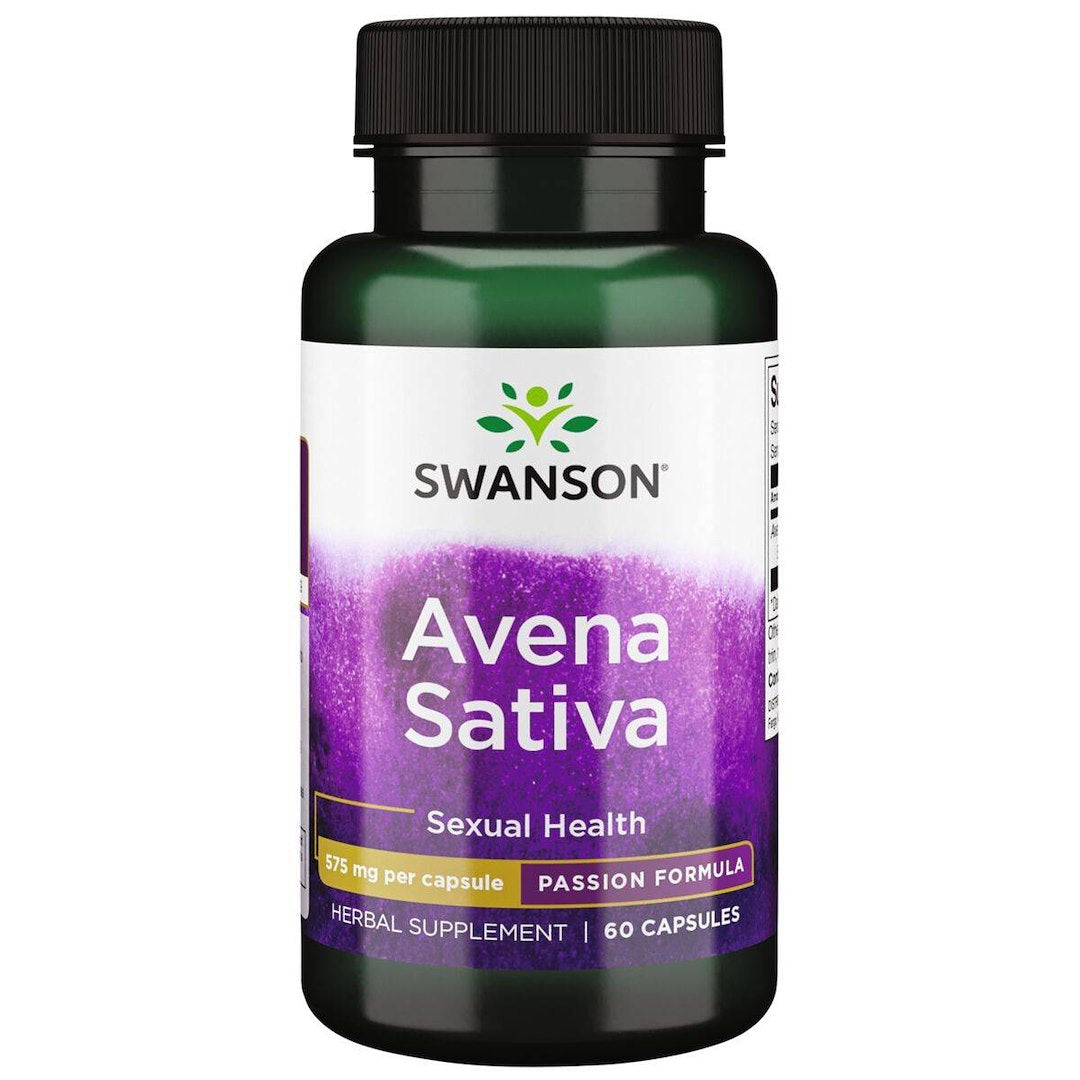 Swanson Avena Sativa 575 mg – kaer 60 kapslit