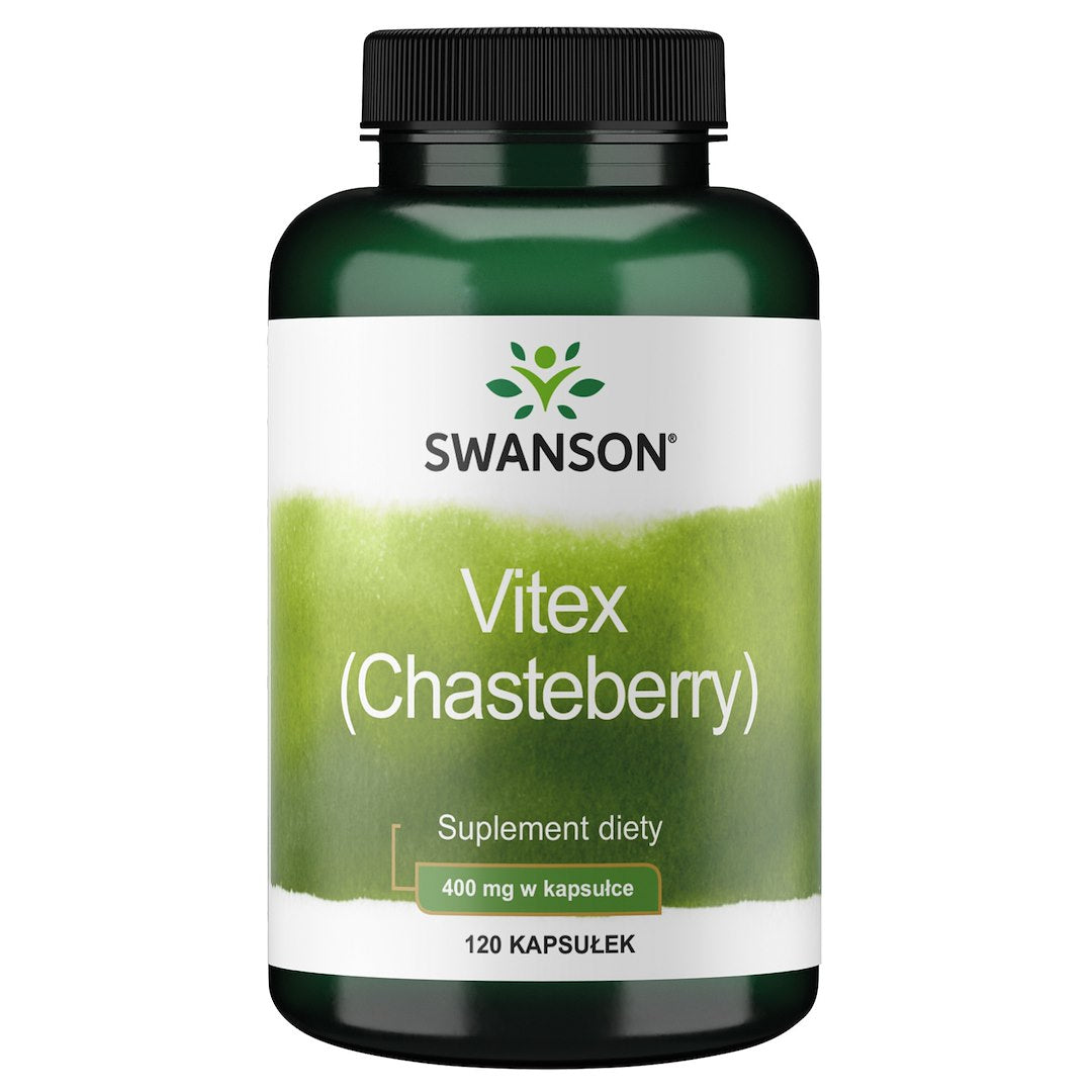 Swanson Vitex puuviljad - puuviljad 400 mg 120 kapslit