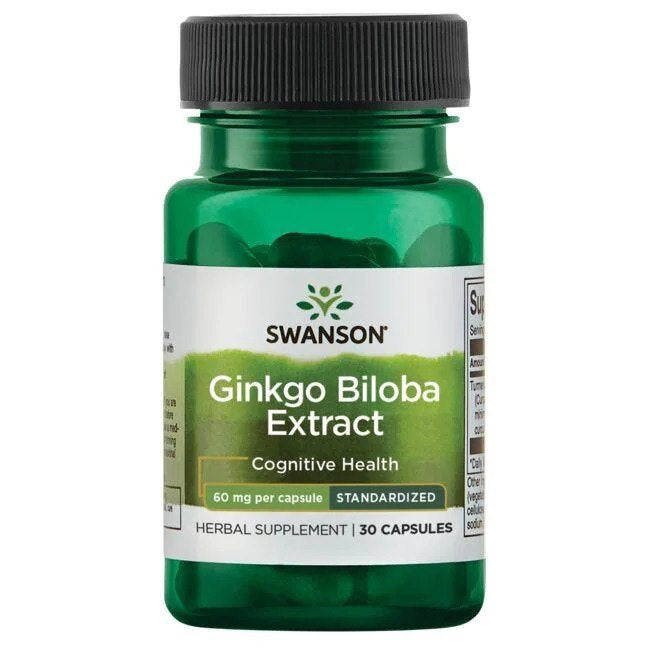 Swanson Hõlmikpuu ekstrakt 60 mg 30 kapslit
