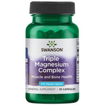 Swansoni kolmekordne magneesiumikompleks 400 mg 30 kapslit