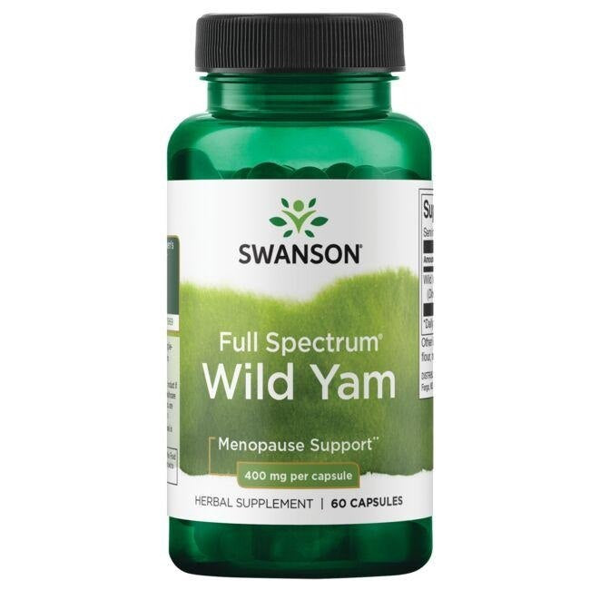 Swanson Full Spectrum Metsik Jamaika Jamss 400 mg 60 kapslit