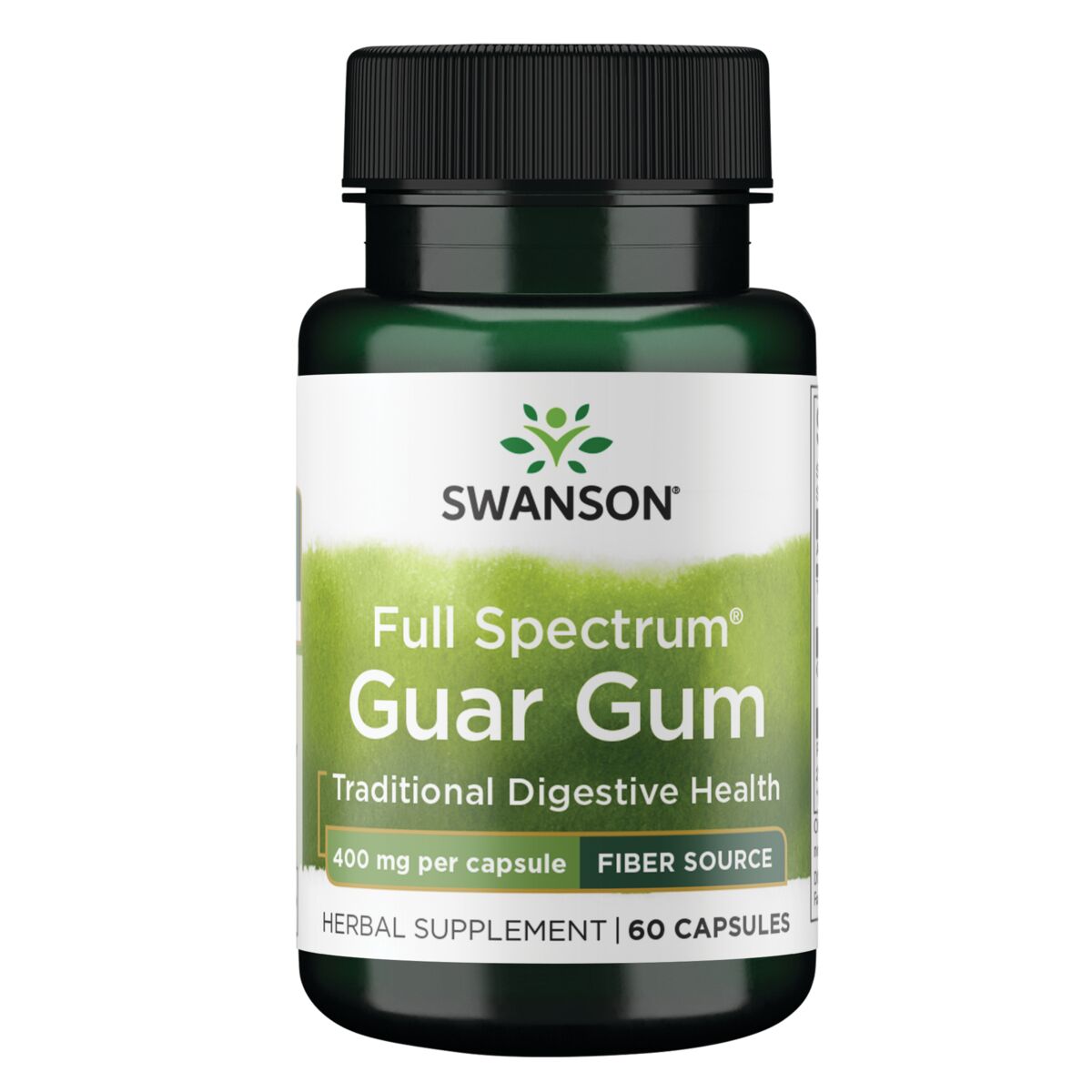 Swanson Full Spectrum Guar Gum 60 kapslit