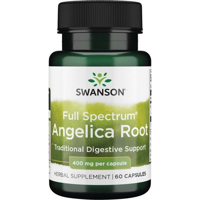 Swansoni Angelica täisspektri kapslid, 400 mg, 60 tk
