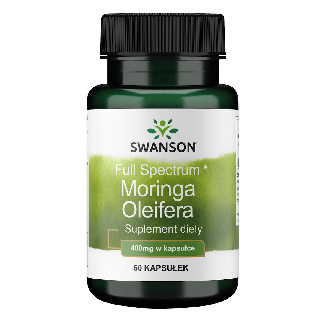 Swanson Full Spectrum Moringa Moringa Oleifera 400 mg 60 kapslit