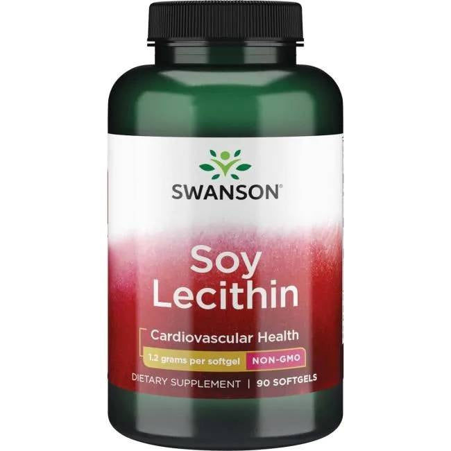 Swanson Soy Lecithin - sojaletsitiin 1200 mg 90 kapslit