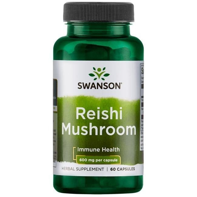 Swanson Reishi 600 mg 60 kapslit