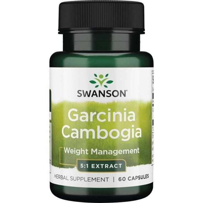 Swanson Garcinia Cambogia – 5:1 ekstrakt 80 mg 60 kapslit