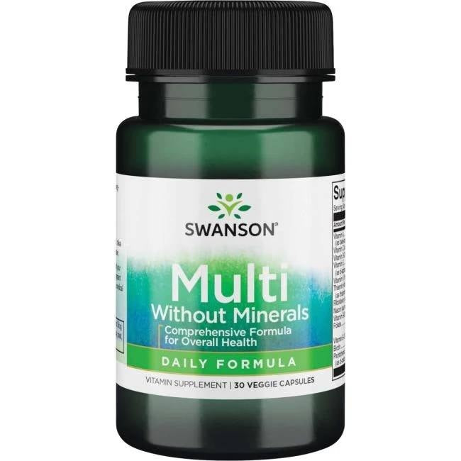 Swanson Multi mineraalivaba 30 kapslit