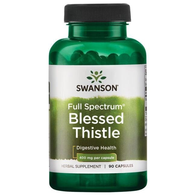 Swanson Full Spectrum „Blessed Thistle“ 400 mg 90 kapslit