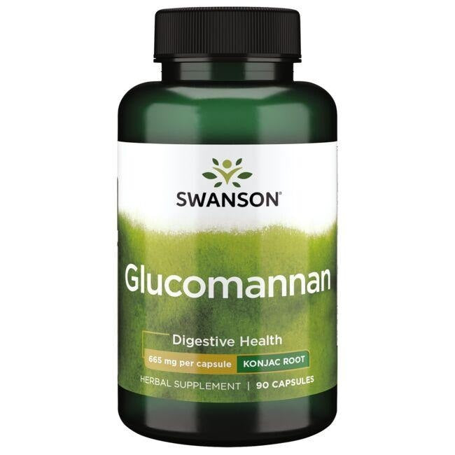 Swanson Glucomannan 665 mg 90 kapslit