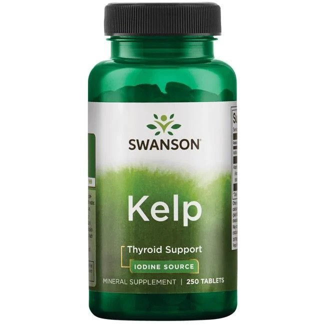 Swanson Kelp 56 mg – jood 225 mcg 250 tabletti
