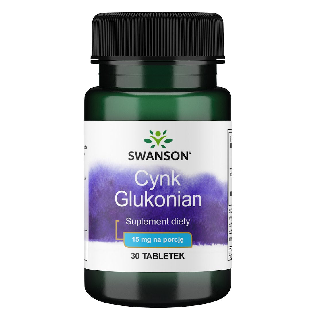 Swanson tsingi glükonaat 30 mg 30 tabletti