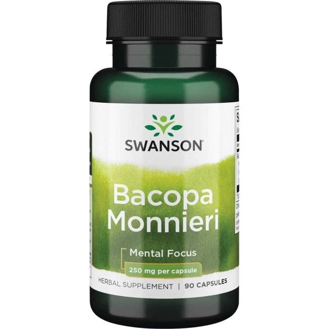Swanson Bacopa Monnieri 250 mg 90 kapslit