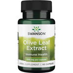 Swanson oliivilehtede ekstrakt 500 mg 60 kapslit