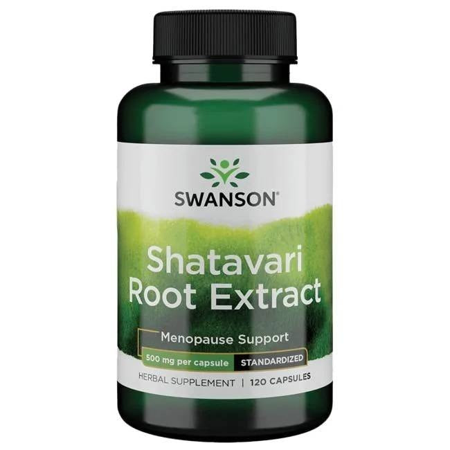 Swanson Shatavari juureekstrakt 500 mg 120 kapslit