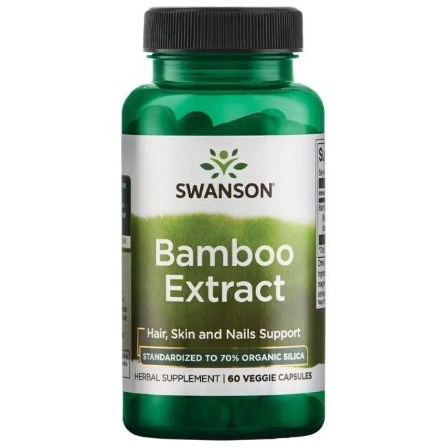 Swanson bambuko ekstraktas 300 mg 60 kapsulių - Magnis.lt
