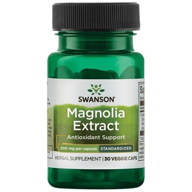 Swanson Magnolia ekstrakt 200 mg 30 kapslit