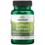 Swansoni safraniekstrakt – safran 30 mg 60 kapslit
