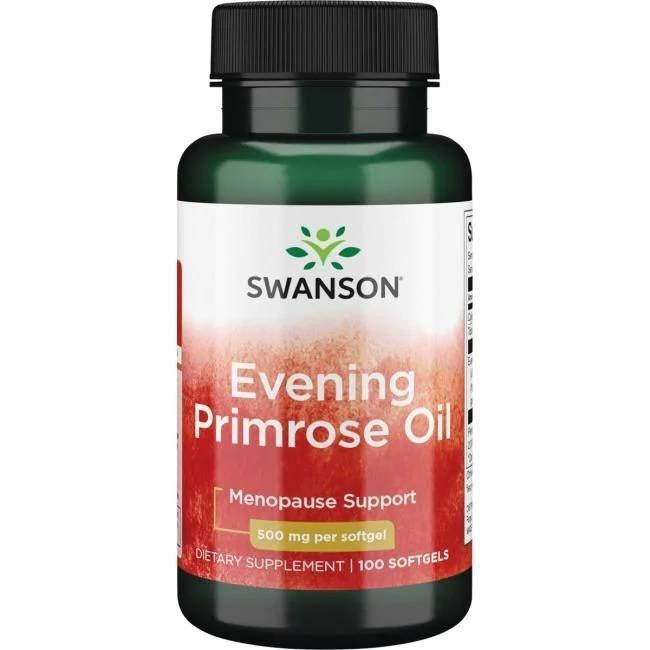 Swanson Evening Primrose Oil 500 mg 100 kapslit