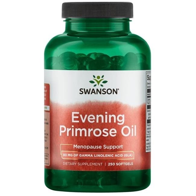 Swanson õhtu priimulaõli 500 mg 250 kapslit