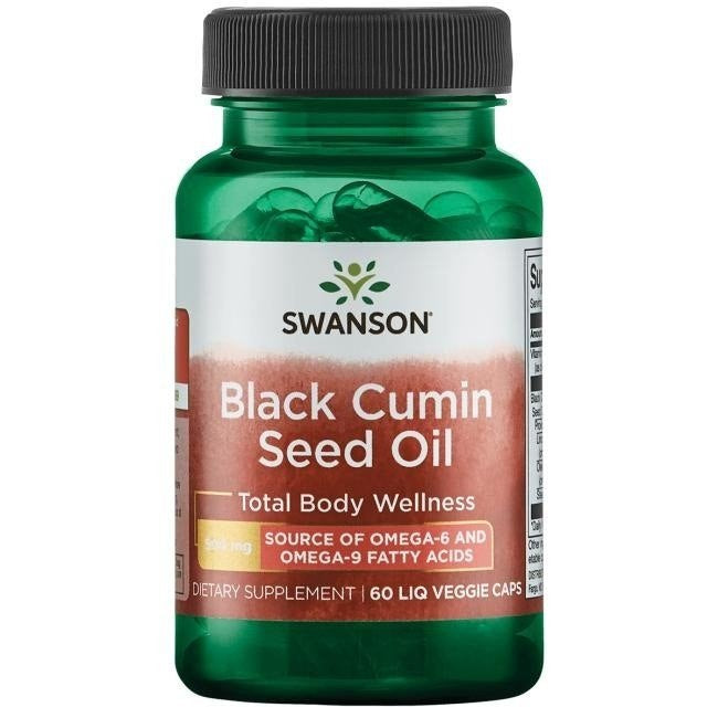 Swansoni mustköömneõli 500 mg 60 kapslit