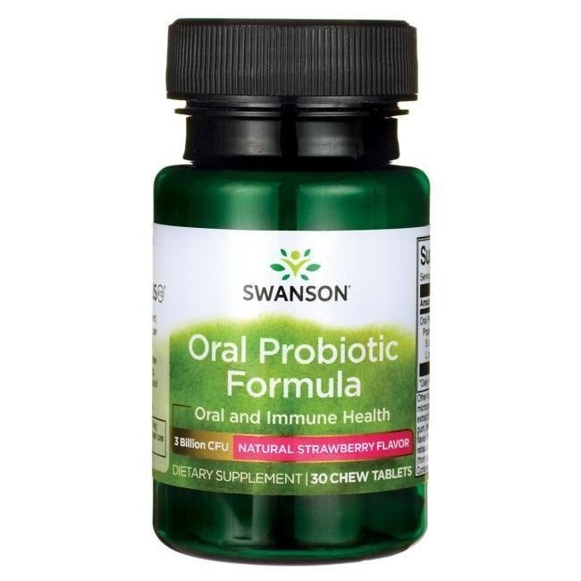 Swanson Oral Probiotic Formula - Probiotiline valem suuõõnele 30 tabletti