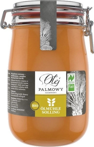 ÖLMÜHLE SOLLING Orgaaniline punase palmiõli 1000 ml