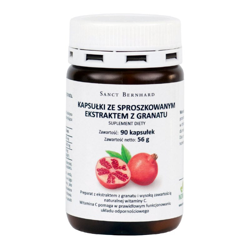 KRAUTERHAUS SANCT BERNHARD Granaatõunaekstrakt 500 mg 90 kapslit