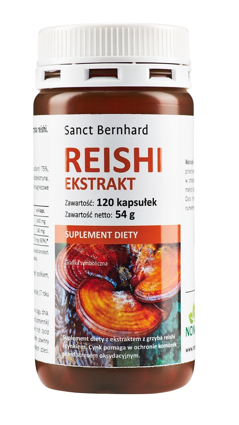 KRAUTERHAUS SANCT BERNHARD Reishi seene ekstrakt 120 kapslit