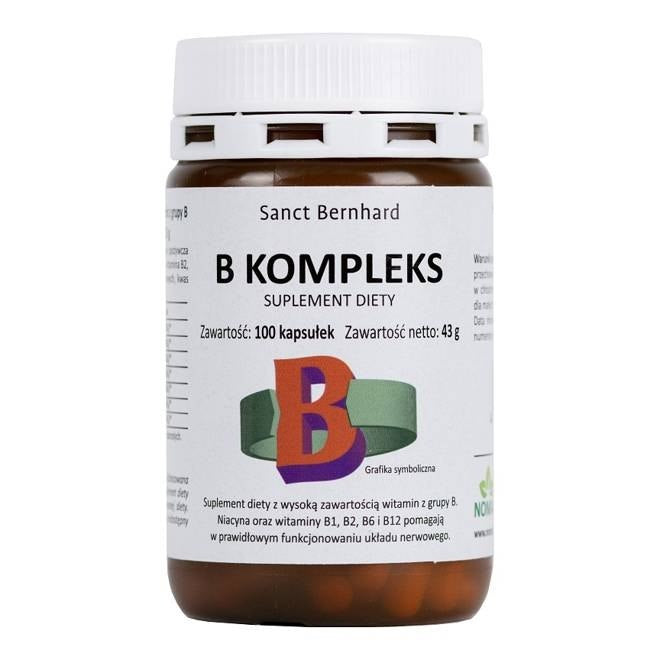 KRAUTERHAUS SANCT BERNHARD B-kompleks 100 kapslit