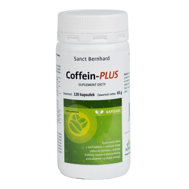 KRAUTERHAUS SANCT BERNHARD Coffein-PLUS 120 kapslit