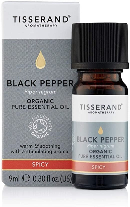 TISSERAND AROMATHERAPY musta pipra õli, orgaaniline 9 ml