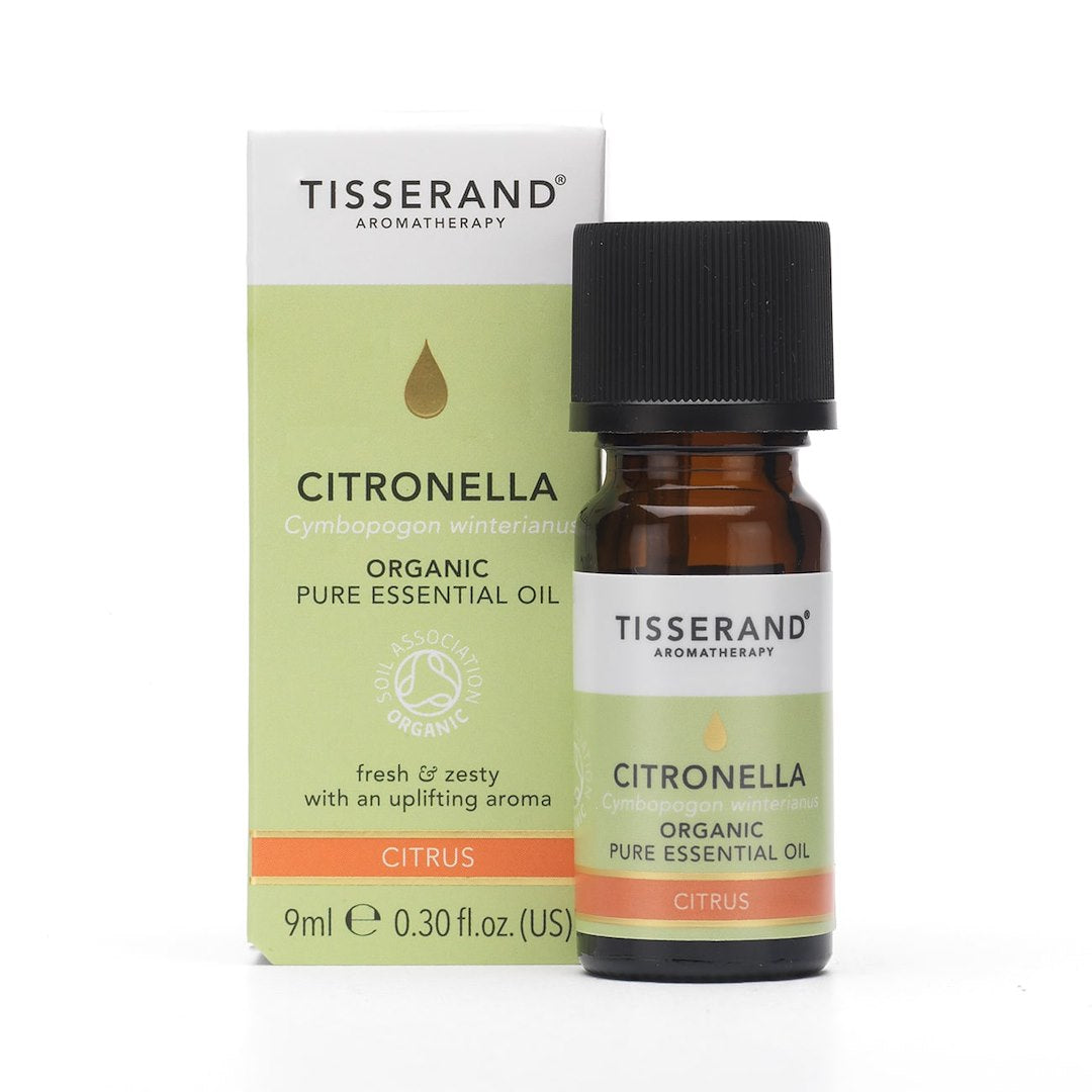 TISSERAND AROMATERAPIJA Organic Citronella - sidrunheinaõli 9 ml