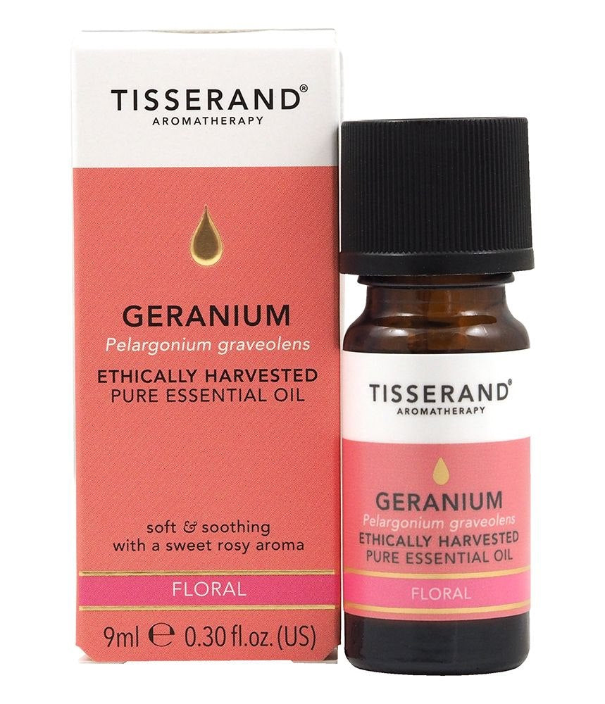 TISSERAND AROOMITERAAPIA Eetiliselt hangitud geraanium – geraaniumiõli 9 ml