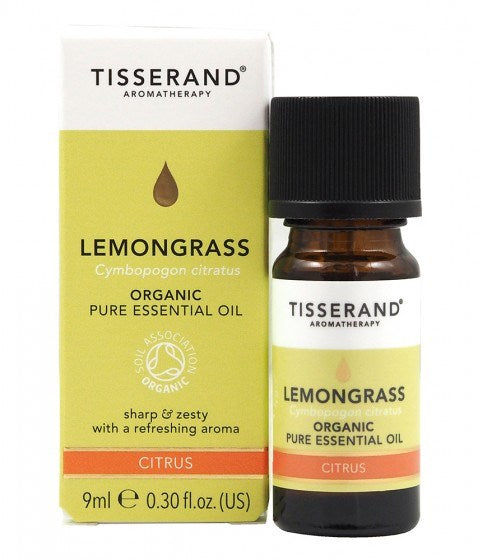 TISSERAND AROOMITERAAPIA Orgaaniline sidrunheinaõli – sidrunheinaõli 9 ml