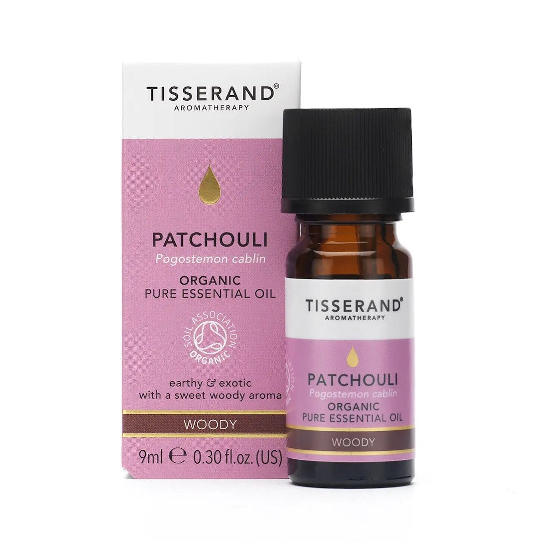 TISSERAND AROMATHERAPY Patšuliõli, orgaaniline – patšuliõli 9 ml