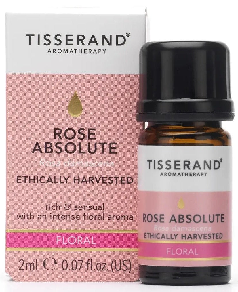 TISSERAND AROMATHERAPY eetiliselt hangitud roosi absoluutõli – roosiõli 2 ml