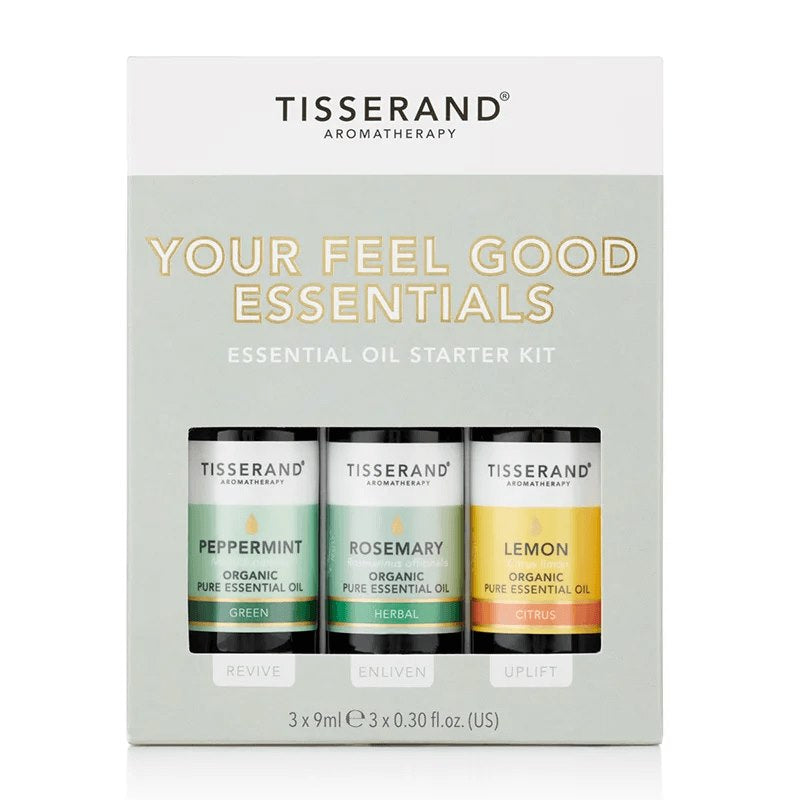 TISSERAND AROMATHERAPY „Sinu heaolu komplekt“ – 100% eeterlike õlide komplekt 3 x 9 ml