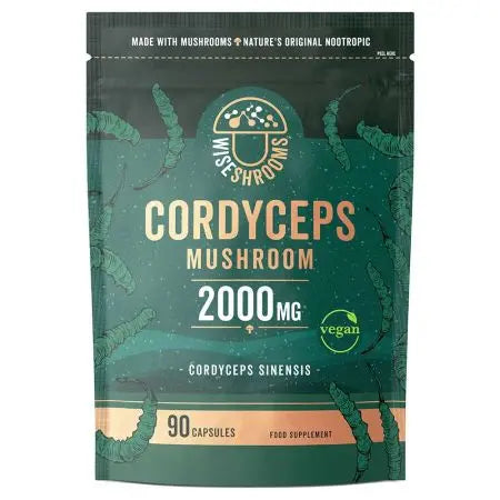 WISESHROOMS korditseps 2000 mg 90 kapslit