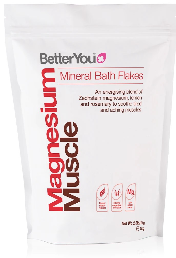 BETTERYOU magneesiumihelbed lihastele – magneesiumihelbed vanniks 1 kg