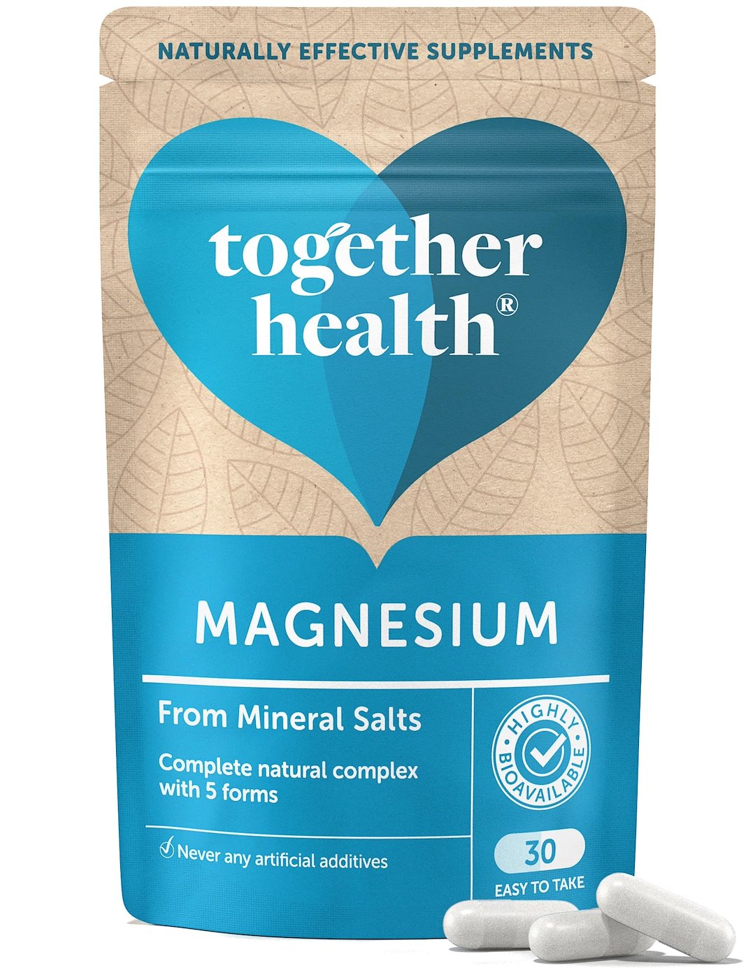 KARTU Magneesium – looduslikest meresooladest – Looduslik magneesium 30 kaps.