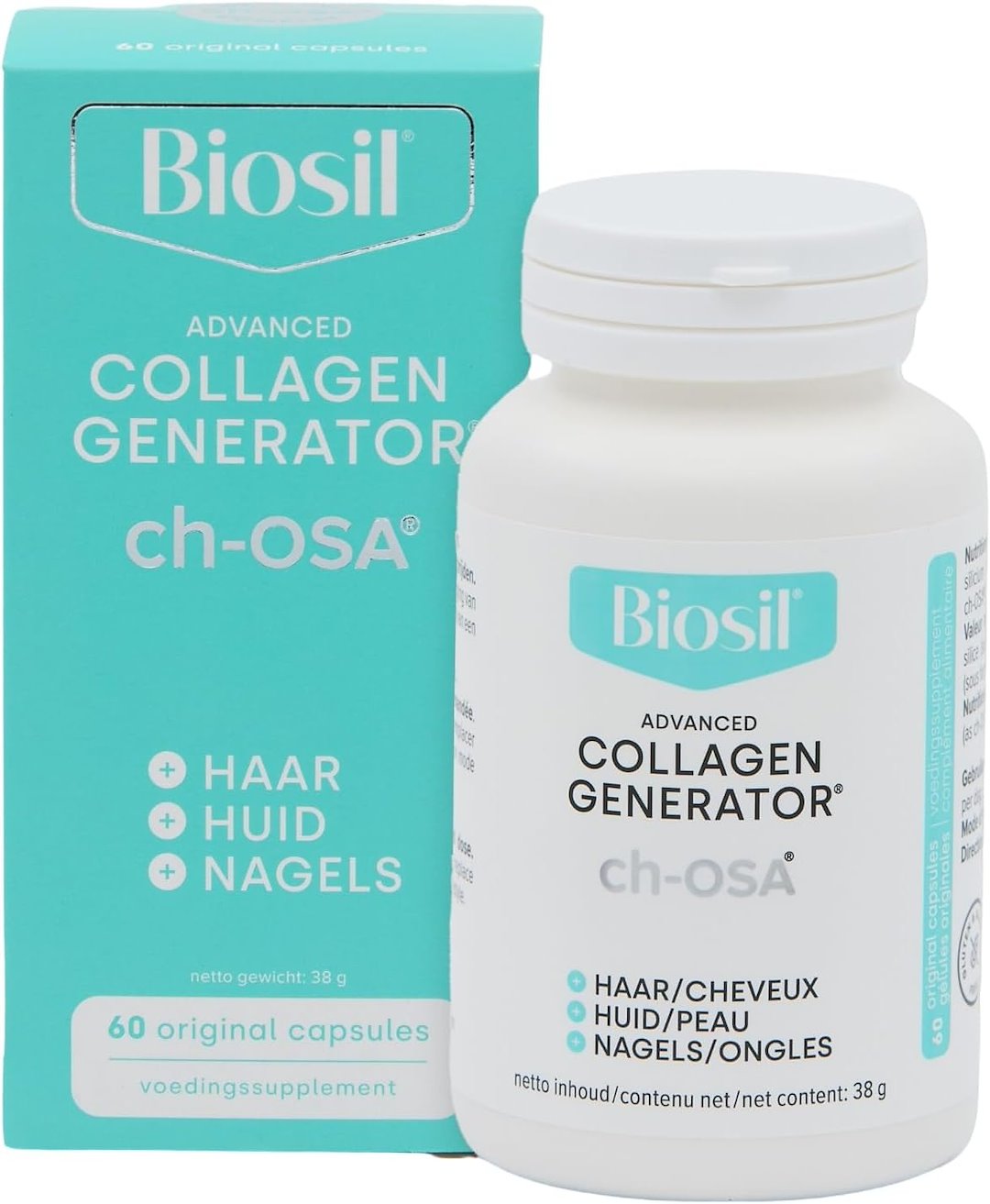 BIOSIL täiustatud kollageenigeneraator 60 kapslit