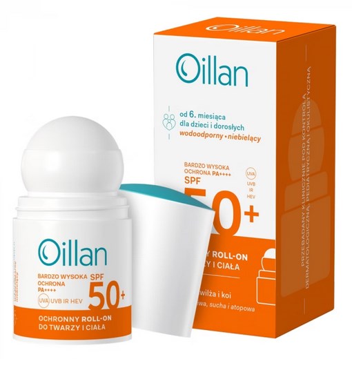 OILLAN rull-kreem päikesekaitsefaktoriga SPF50 50 ml