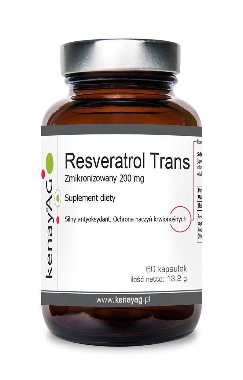 KENAY mikroniseeritud resveratrool 200 mg 60 kapslit