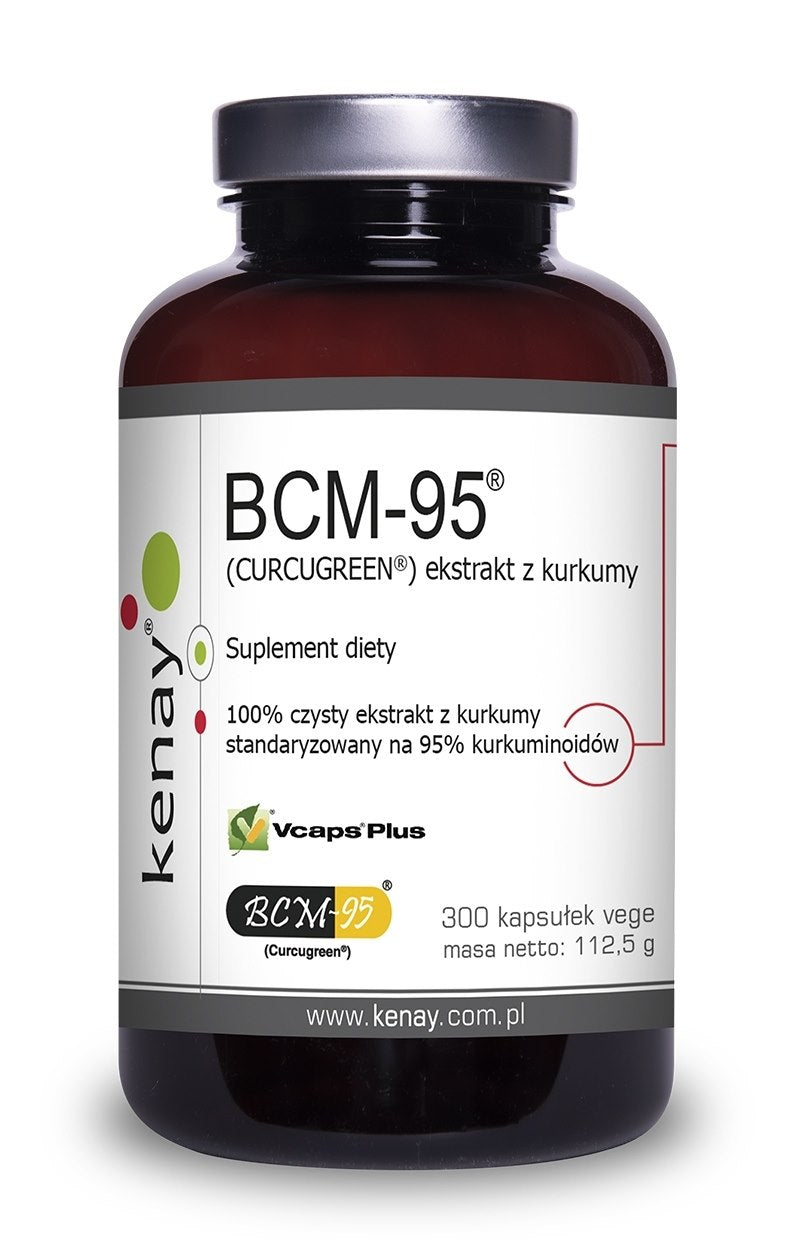 KENAY Kurkumiini BCM-95 ekstrakt 300 kapslit