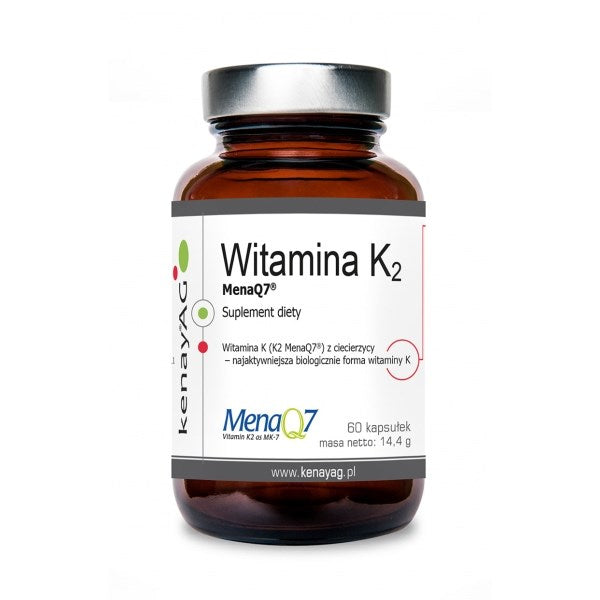 KENAY Vitamiin K2 Mena Q7 60 kapslit