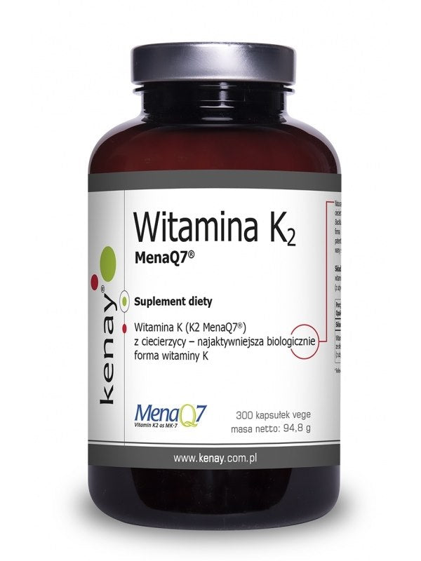 KENAY Vitamiin K2 Mena Q7 300 kapslit